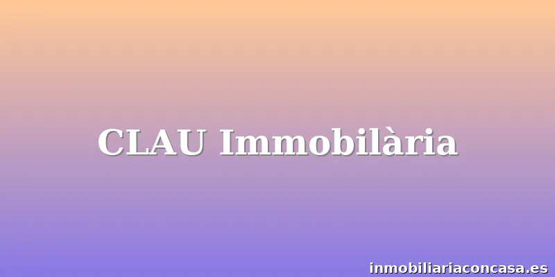 CLAU Immobilària