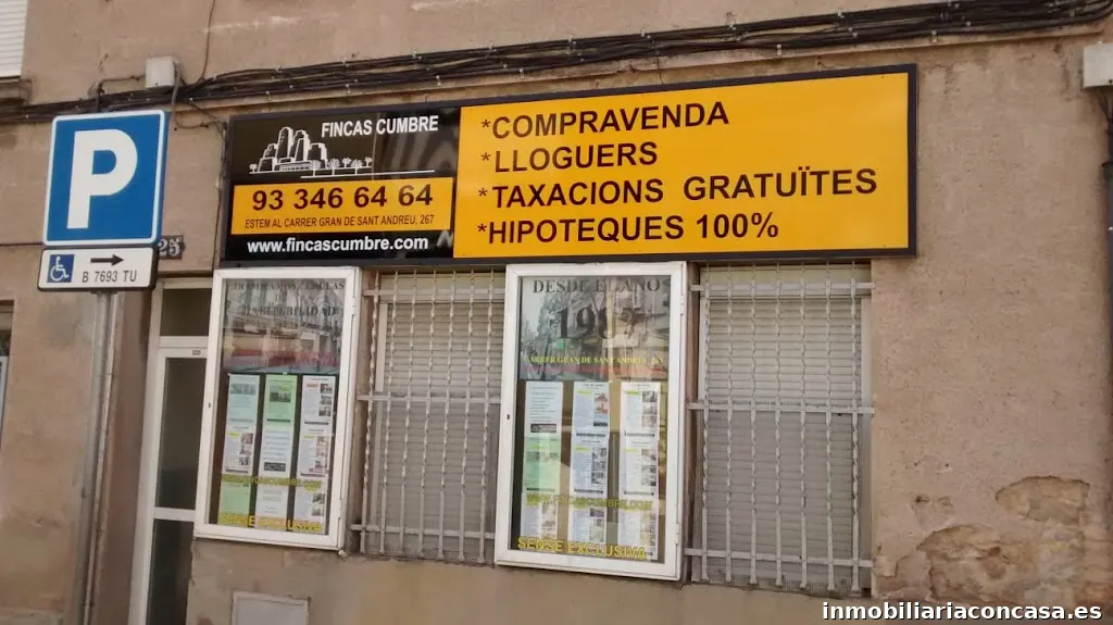 escaparate Fincas Cumbre