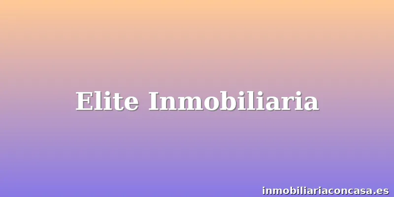 Elite Inmobiliaria