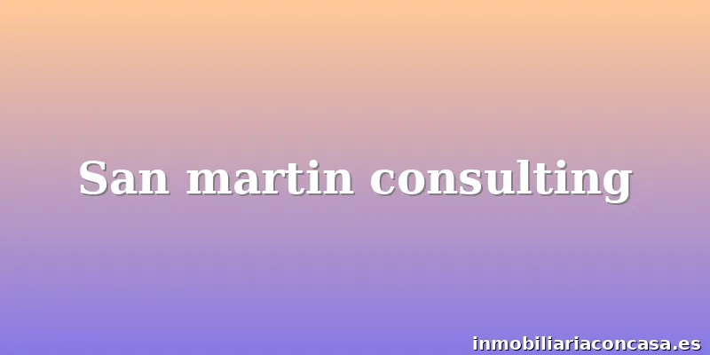 San martin consulting