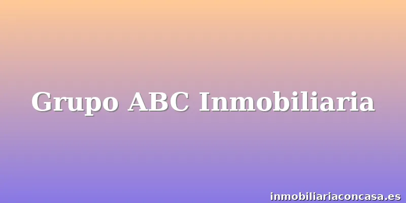 Grupo ABC Inmobiliaria