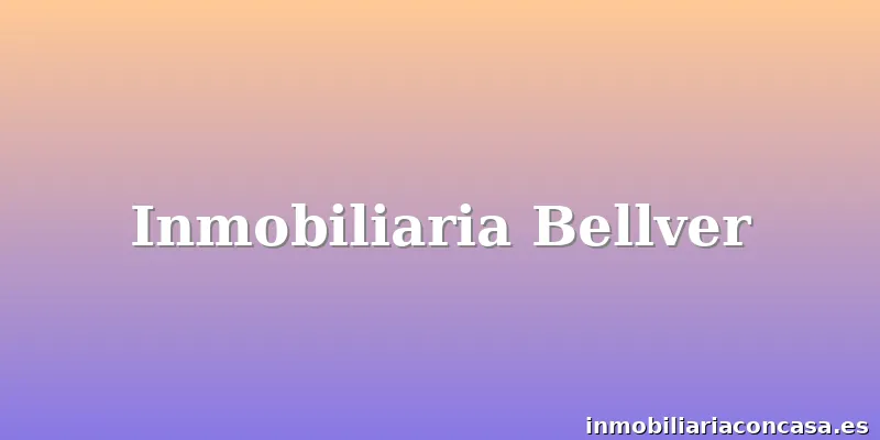 Inmobiliaria Bellver