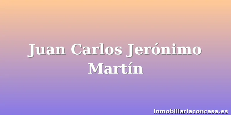 Juan Carlos Jerónimo Martín