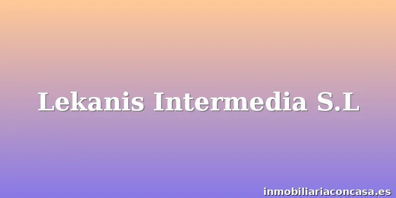 Lekanis Intermedia S.L