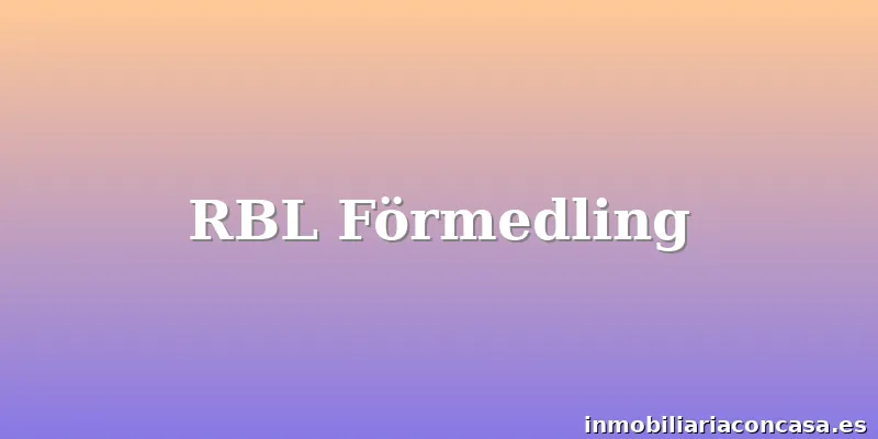 RBL Förmedling