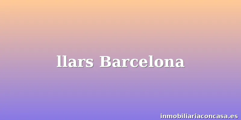 llars Barcelona
