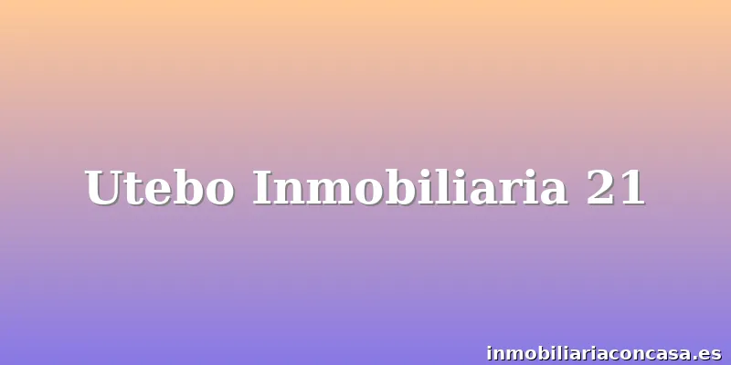 Utebo Inmobiliaria 21