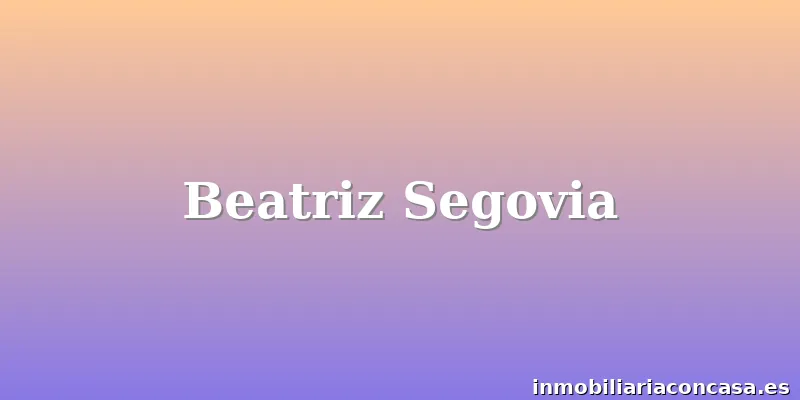 Beatriz Segovia