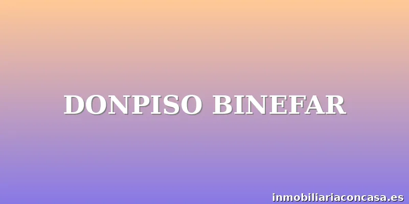 DONPISO BINEFAR