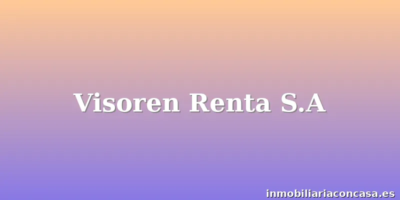 Visoren Renta S.A
