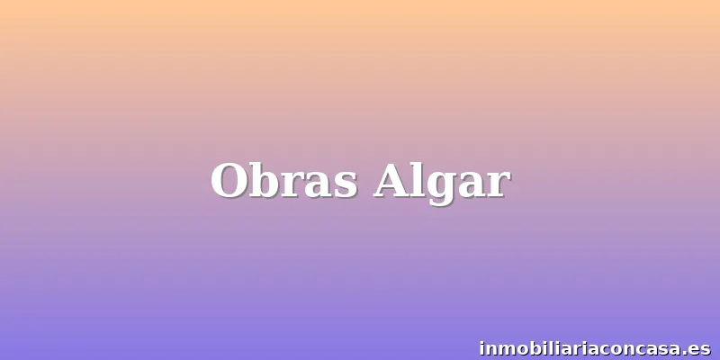 Obras Algar