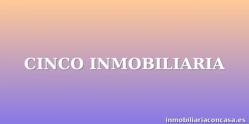 CINCO INMOBILIARIA