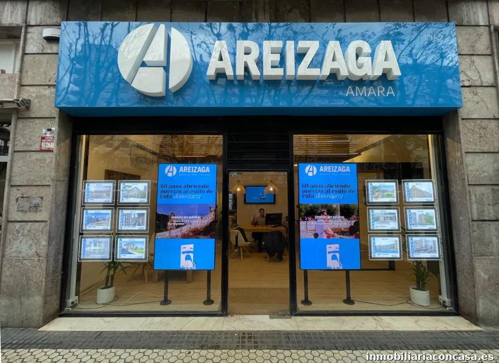 Areizaga Inmobiliaria | Pisos Donostia - San Sebastián (Amara)