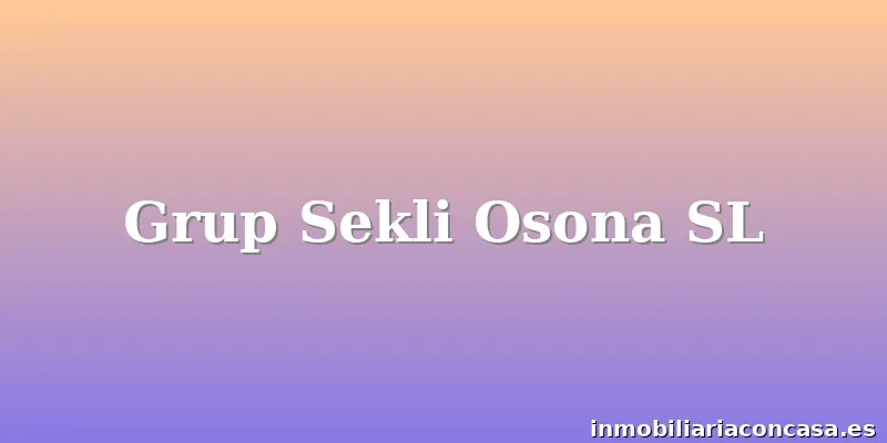 Grup Sekli Osona SL
