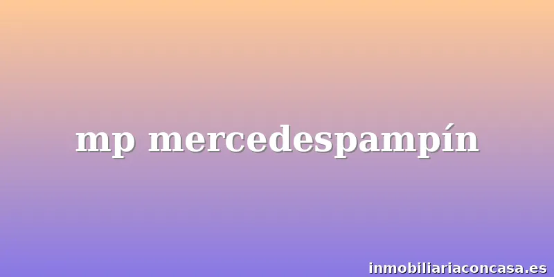 mp mercedespampín