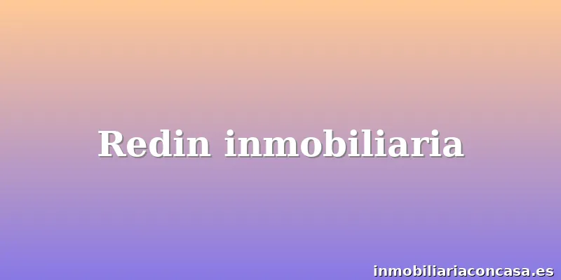 Redin inmobiliaria