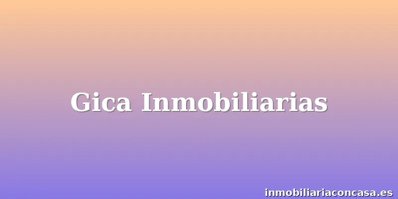Gica Inmobiliarias