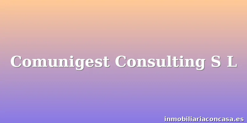 Comunigest Consulting S L