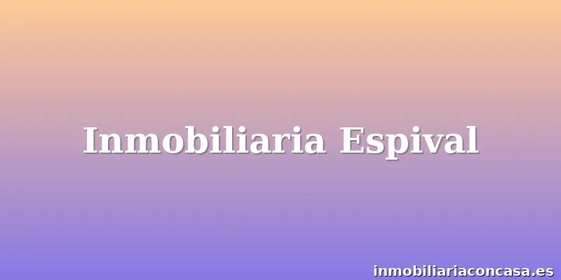 Inmobiliaria Espival