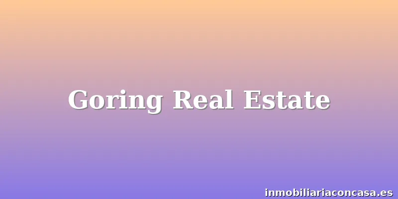 Goring Real Estate