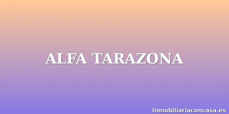 ALFA TARAZONA