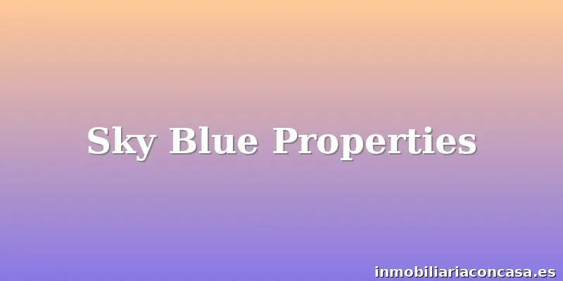 Sky Blue Properties