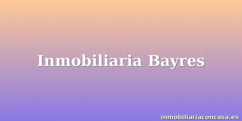 Inmobiliaria Bayres