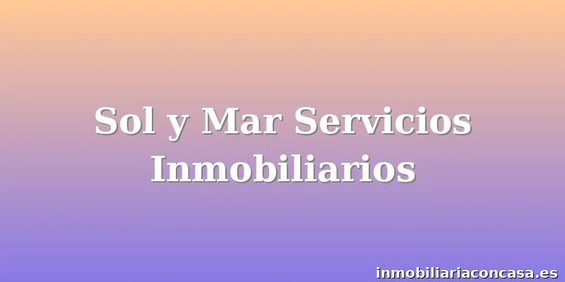 Sol y Mar Servicios Inmobiliarios