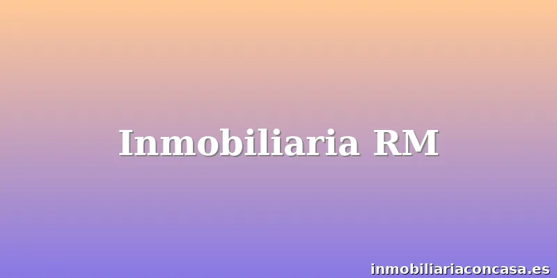 Inmobiliaria RM