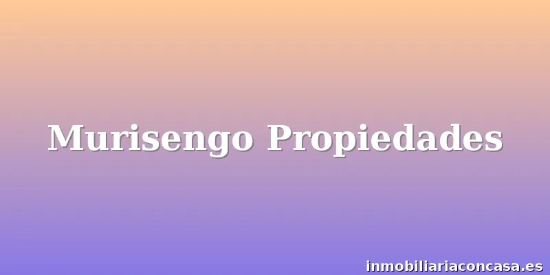 Murisengo Propiedades