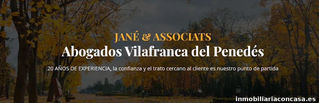JANÉ & ASSOCIATS - Gestoria administrativa Vilafranca del Penedès