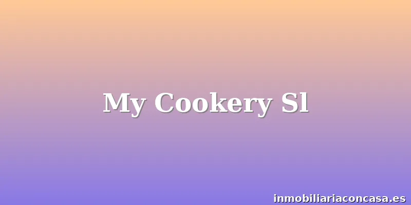 My Cookery Sl