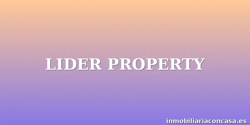 LIDER PROPERTY