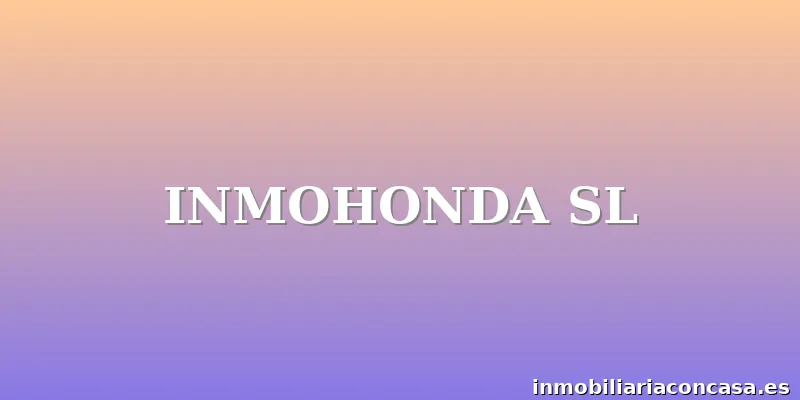INMOHONDA SL
