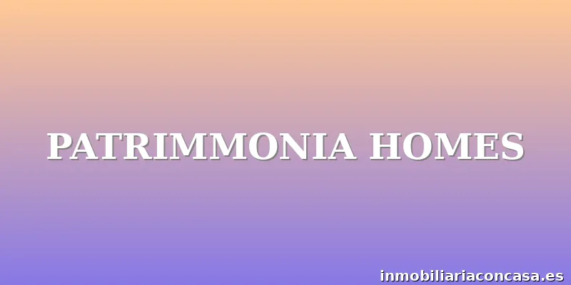 PATRIMMONIA HOMES
