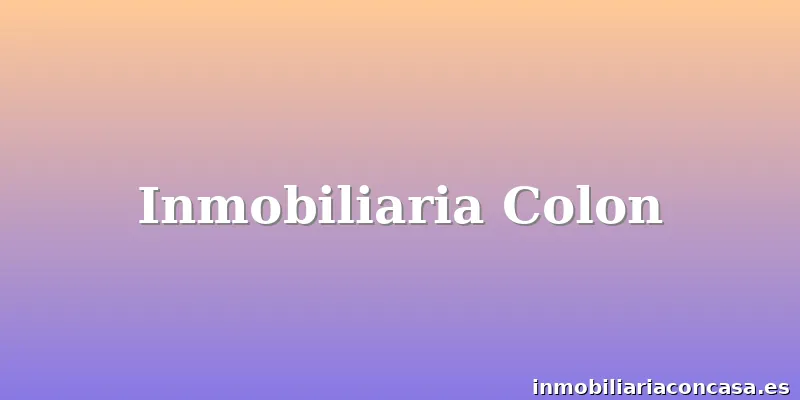 Inmobiliaria Colon