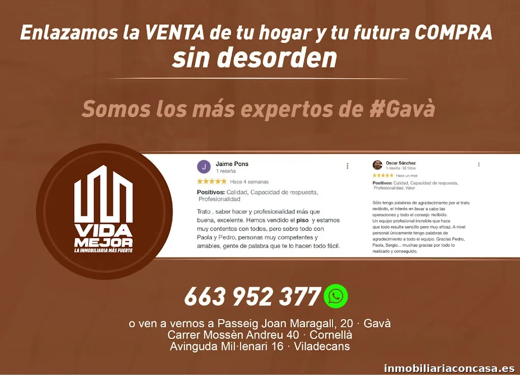 Vida Mejor Inmobiliaria Cornellà