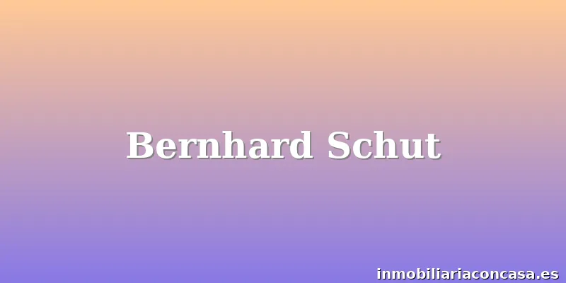Bernhard Schut