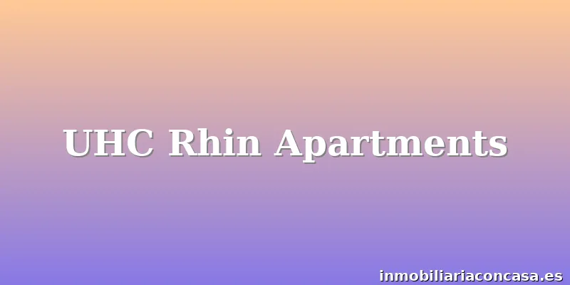UHC Rhin Apartments