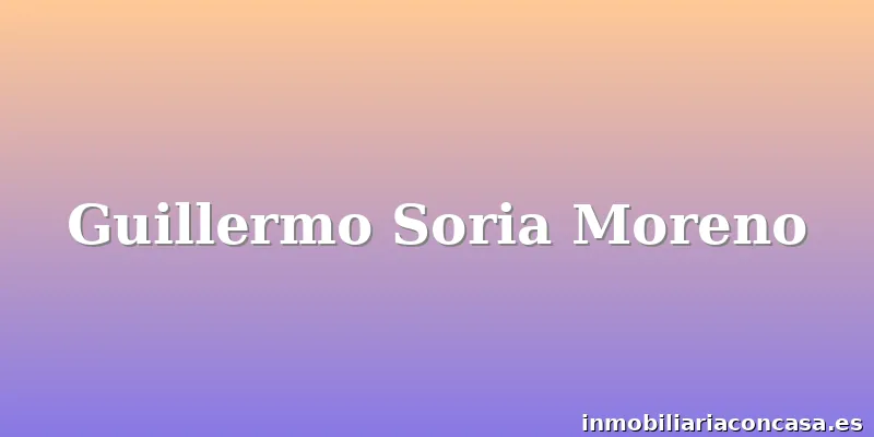 Guillermo Soria Moreno