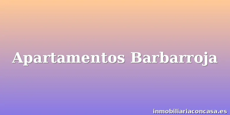 Apartamentos Barbarroja