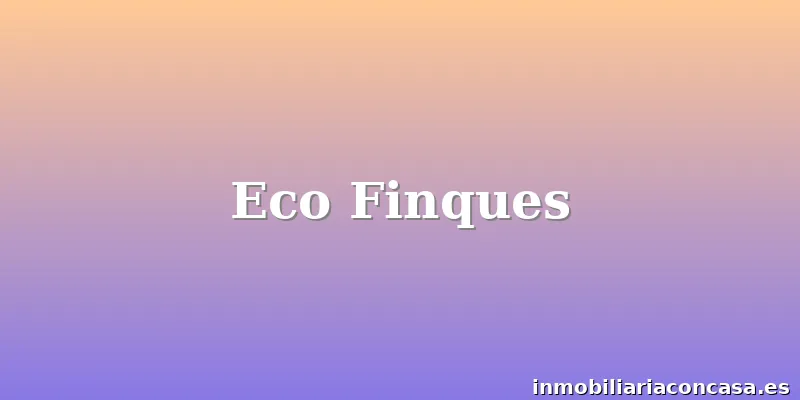 Eco Finques