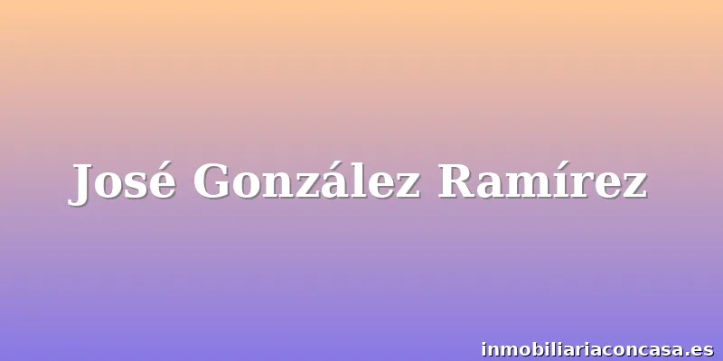 José González Ramírez