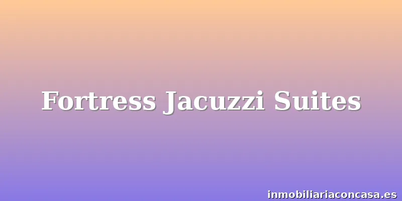Fortress Jacuzzi Suites