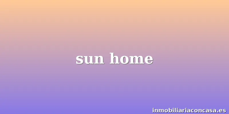 sun home