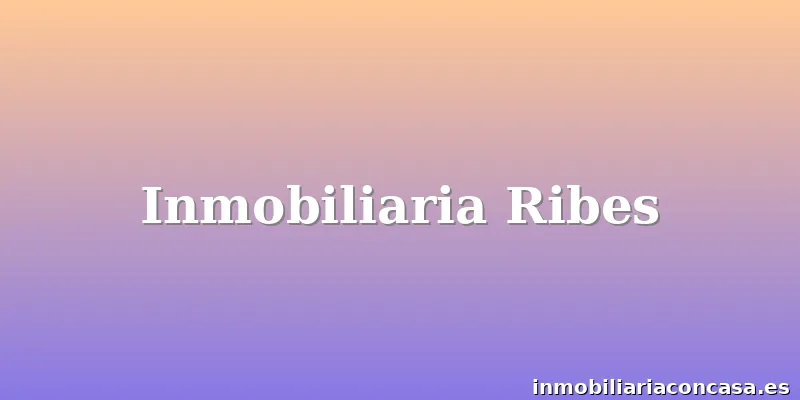 Inmobiliaria Ribes