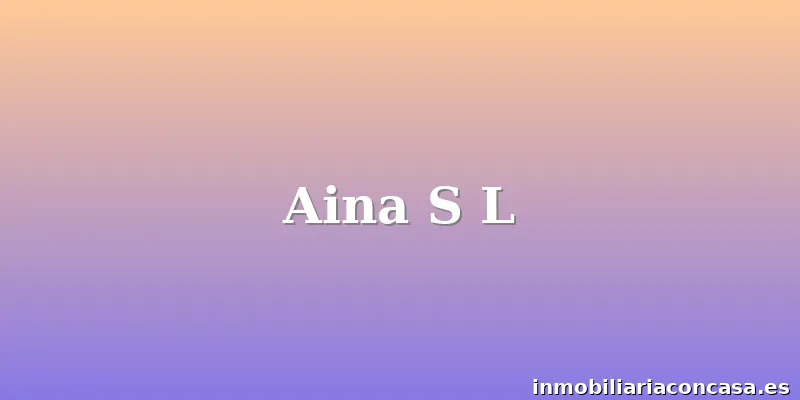 Aina S L