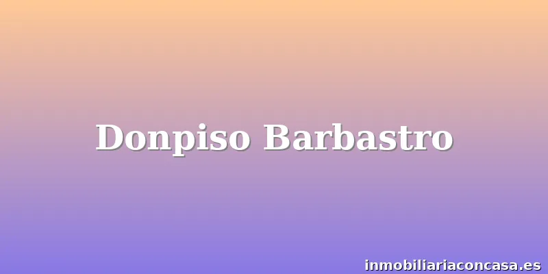 Donpiso Barbastro