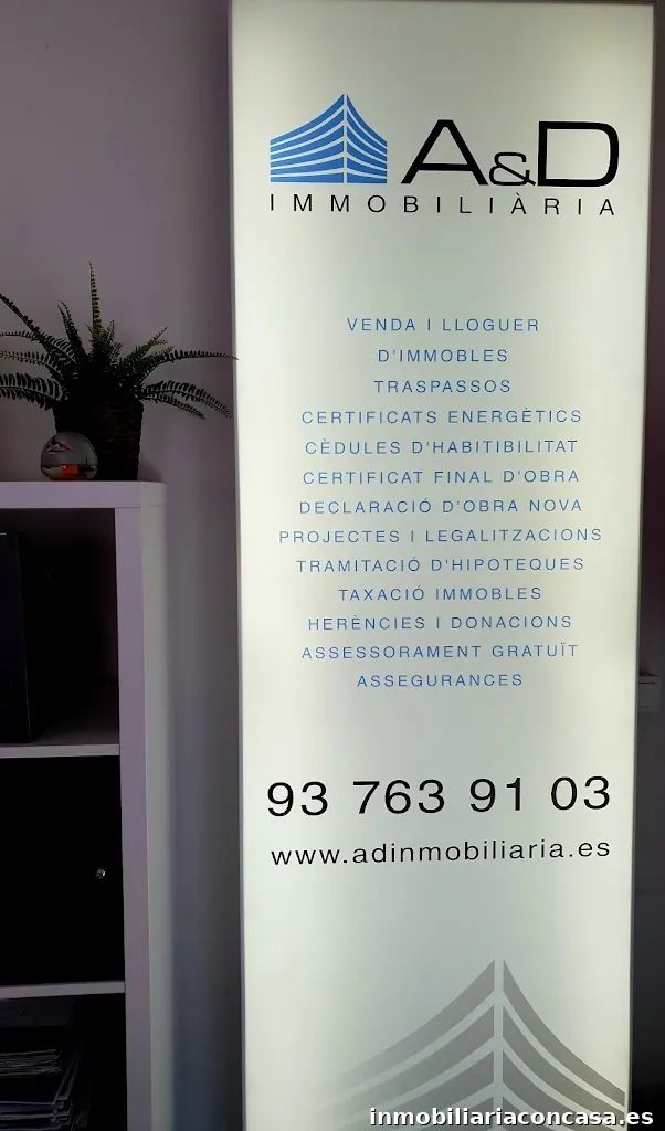 AD IMMOBILIARIA PIERA y BARCELONA