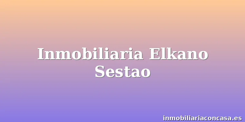 Inmobiliaria Elkano Sestao